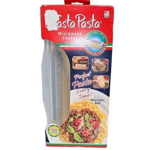 Fasta Pasta Microwave Cooker Original As Seen On Rachael Ray New In Box USA Made